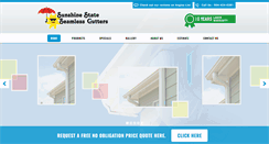 Desktop Screenshot of jacksonvillegutters.com